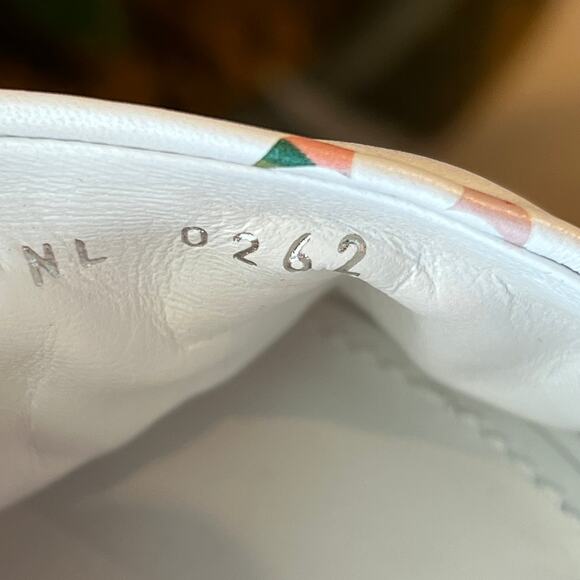 Louis Vuitton White Multicolor Heels - Picture 10 of 11